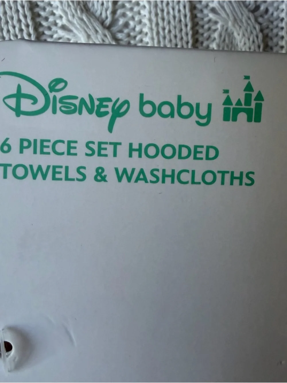 Disney Cars Hooded Towel Washcloth Baby Bundle NEW Shower Gift Newborn LMQ 95